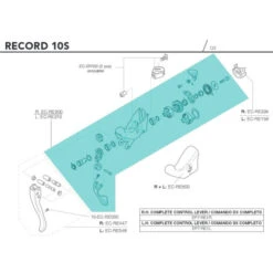 Campagnolo® Corps Mécanique Droit Ergopower Campagnolo - EC-RE200