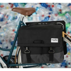 Paire De Sacoches Recyclées Urban Proof 55L Noir/Gris 7 Paire De Sacoches Recyclées Urban Proof 55L Noir/Gris -Vélo Équipement paire de sacoches recyclees urban proof 55l noir gris 2