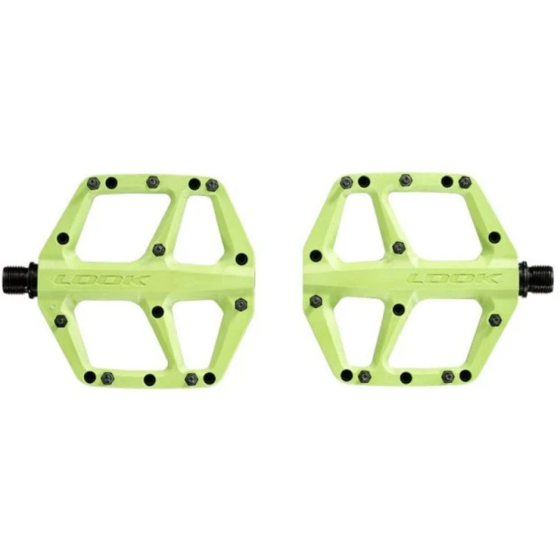 Pédales VTT Look Trail Fusion Citron Vert 2 Pédales VTT Look Trail Fusion Citron Vert – Image 2