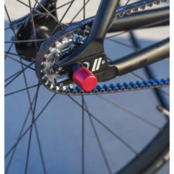 Devant -Vélo Équipement set de 2 axes de blocage de roues abus nutfix m5 bleu 100 135 mm 1